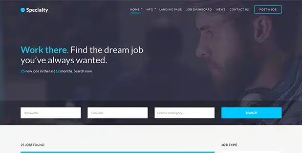 Specialty – Job Board & Classified Ads WordPress Theme