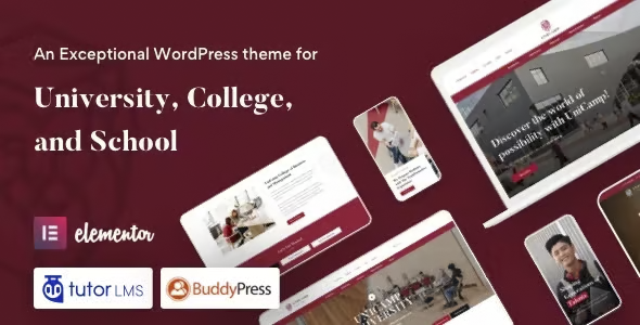 Unicamp - University and College WordPress Theme