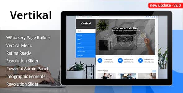 Vertikal – Responsive WordPress Theme