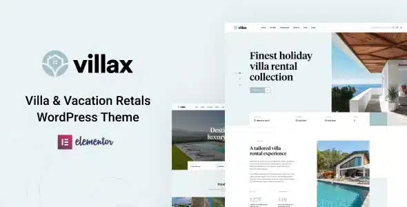 Villax – Villa & Vacation Rentals WordPress Theme