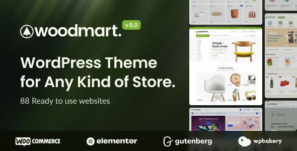 WoodMart - Multipurpose WooCommerce WordPress Theme