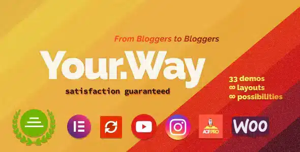 YourWay – Multi-Concept Blog WordPress Theme