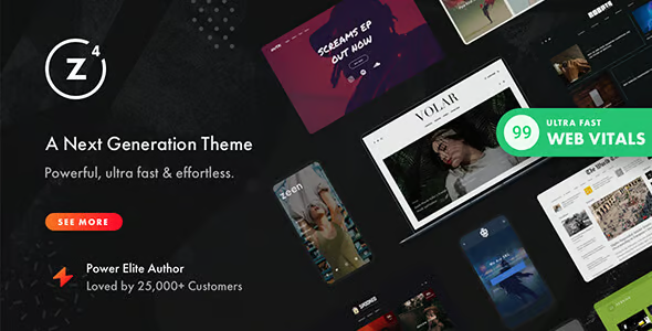 Zeen Next Generation Magazine WordPress Theme